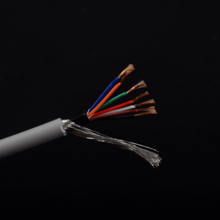 Awg Bared Copper Core Shielded Cable Ecg Tpu Jacket