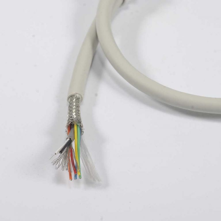 7-Core High Quality braided shielded SPO2 cable | YQF Medical Cable