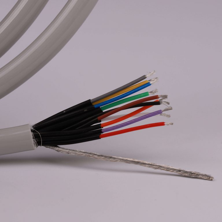 10-lead raw ECG cable for sale |Leadwire OEM | YQF Medical Cable