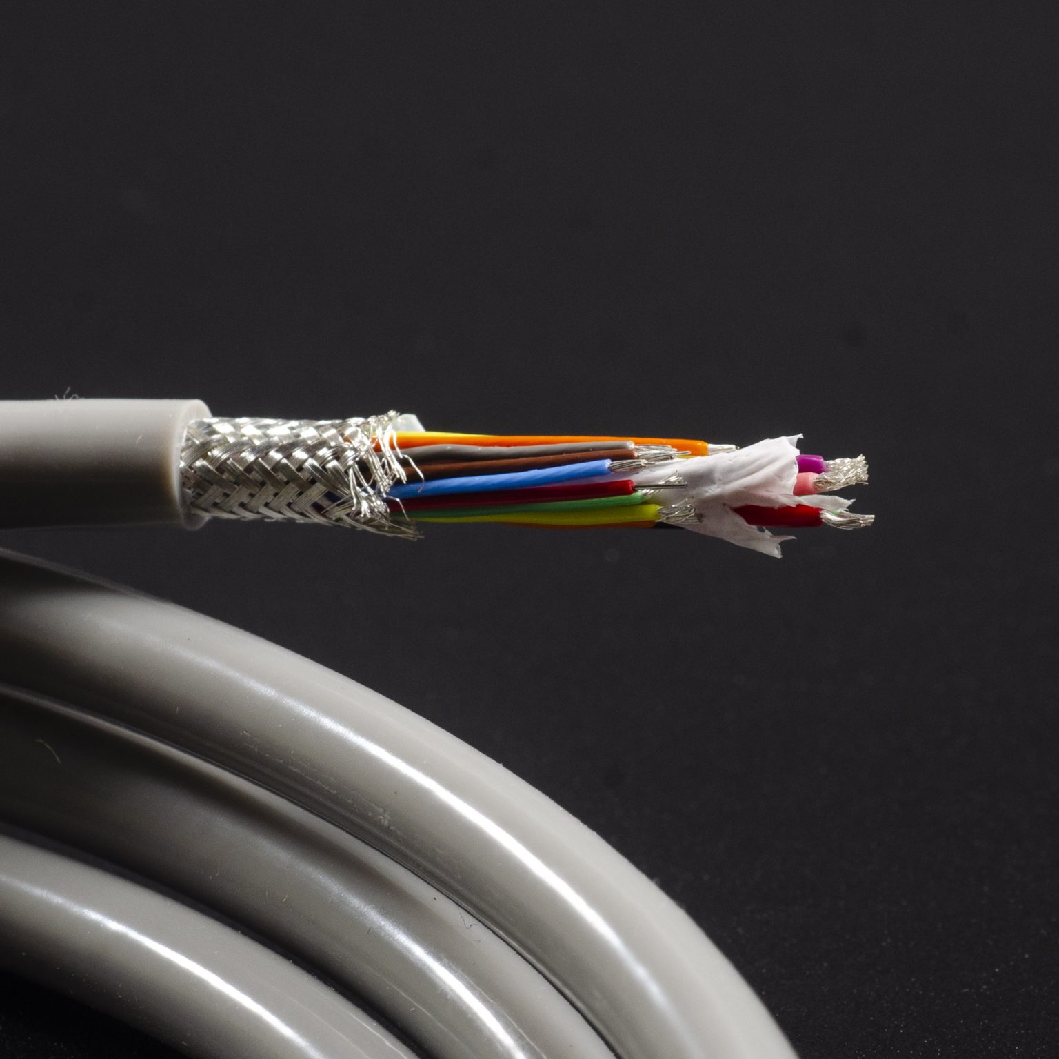 Silicone Jacketed 18 Core Cable Include 26/32A/36AWG Wire